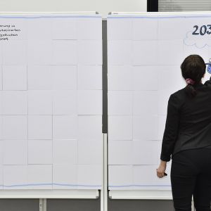 Die Entstehung des "Visual Recording" von Janine Lancker