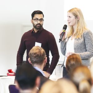 Angelo Kumar und Melanie Janssen, Amt für Soziale Dienste, Bremen 026 Katja Lessing, AFZ Bremen